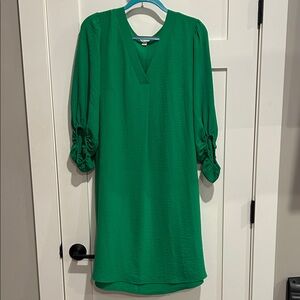 Cato Emerald Green Long Sleeve Dress